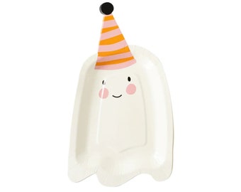 Party Ghost Plates, Pink Halloween Cute Halloween Decor, Spooky Cute, Two Spooky, Boo Day, Cute Ghost Decor, Girly Ghost Ghoul Gang Boo Crew