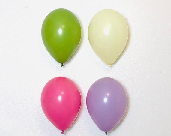 5"inch Balloons Small Round 10pk Pastel Latex Party Birthday Decor 