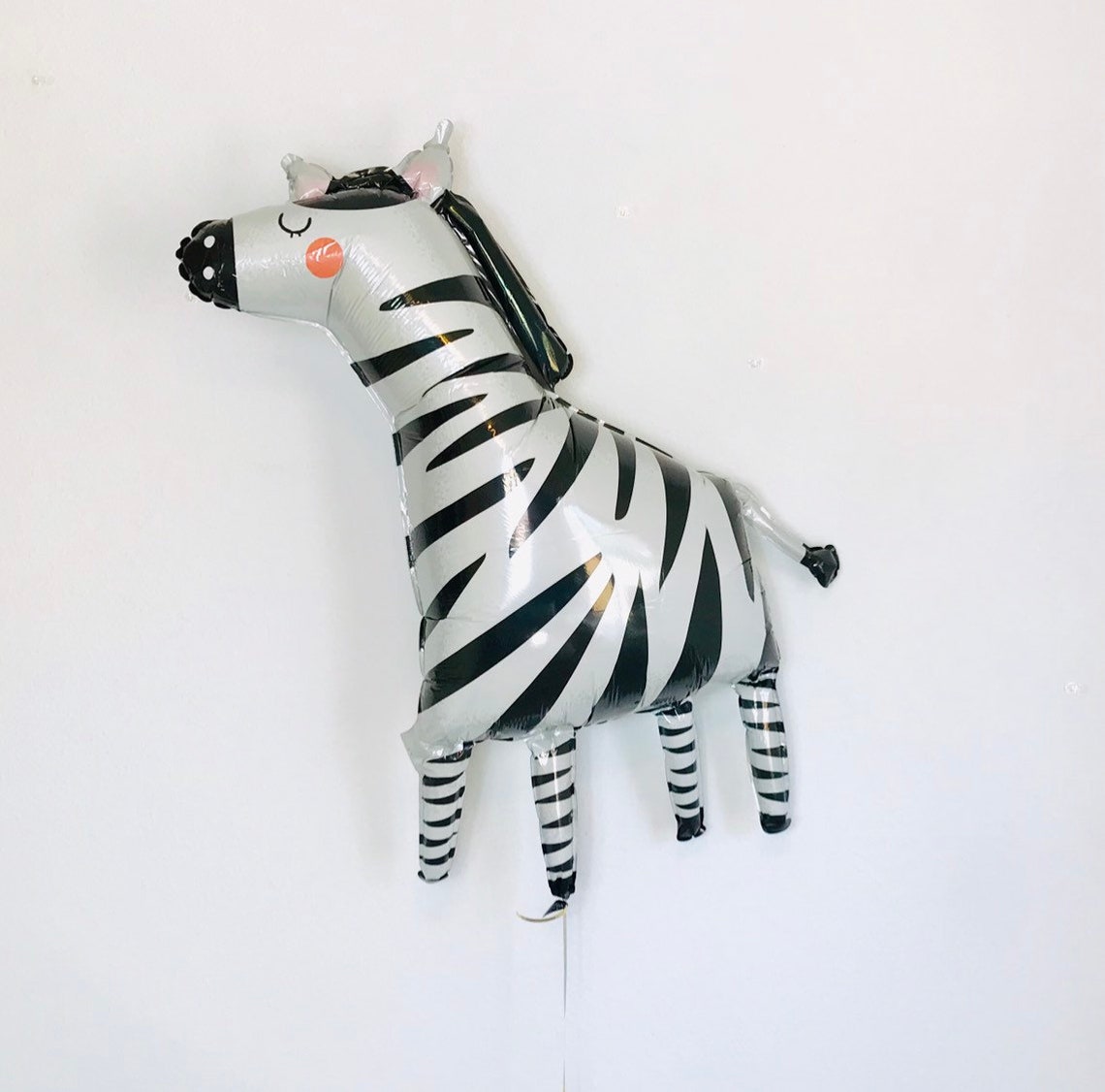 Zebra Balloon Zoo Balloons Party Animal Balloon Safari Etsy