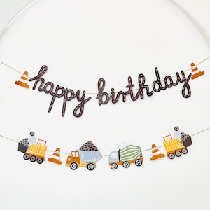 Construction Banner Builder Birthday Dump truck Birthday Digger Party Construction Vehicle Im diggin 3 builder birthday Digger Birthday
