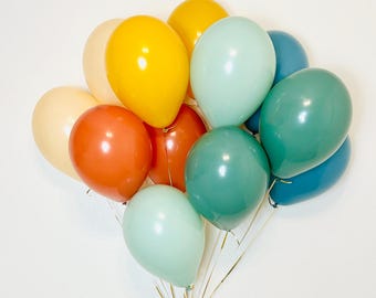 Boho Rainbow Wild Party Animal Balloon Set Party Animal Birthday Boho Rainbow Party Fun to be One Balloon Set