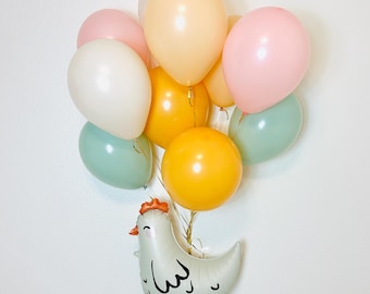 Este pollito es un pollito de cumpleaños Un pollito genial Pollito lindo Fiesta de cumpleaños en la granja de pollos Un pollito lindo Fiesta de pollitos