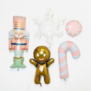 Pastel Nutcracker Balloon, Pink Nutcracker Balloon, Nutcracker Party, Pastel Nutcracker Pink Nutcracker, Sugar Plum Fairy Oh What Fun