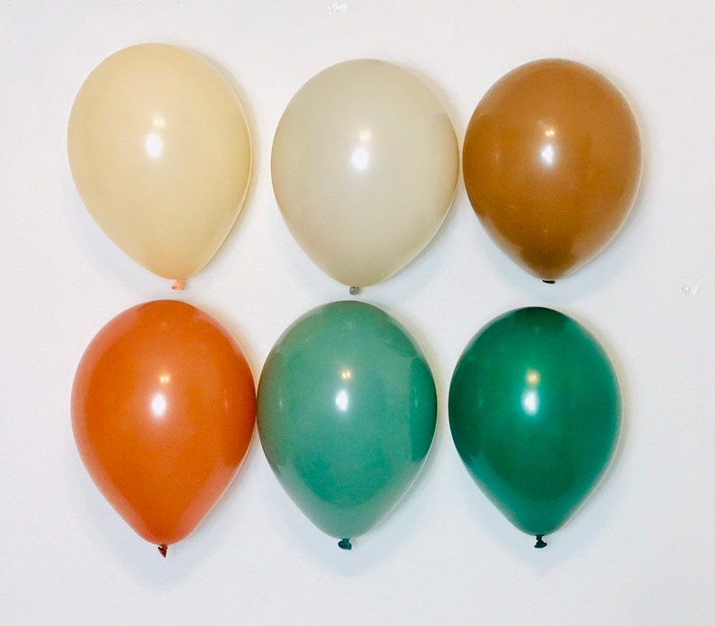 Earth Tone Balloons Cowboy Balloons Western Balloons - Etsy