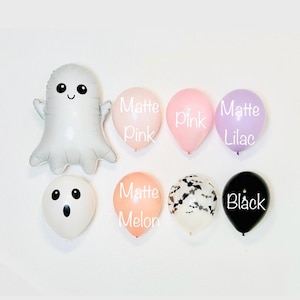 Boo la La Ghost Balloon Boo I&#39;m Two spooky one Pastel Halloween Little Boo is due Two Spooky birthday Spooky One Boo Day ghost baby shower