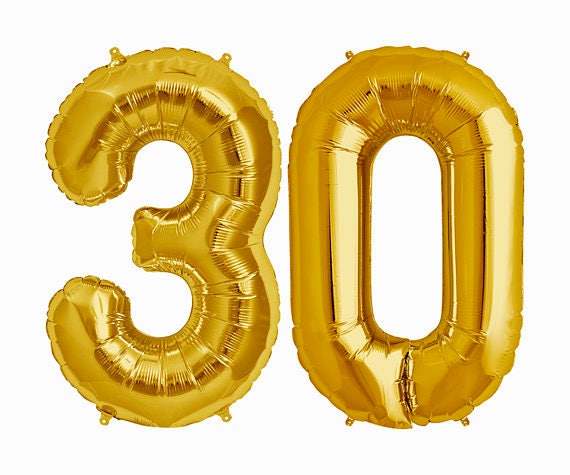number 30 birthday
