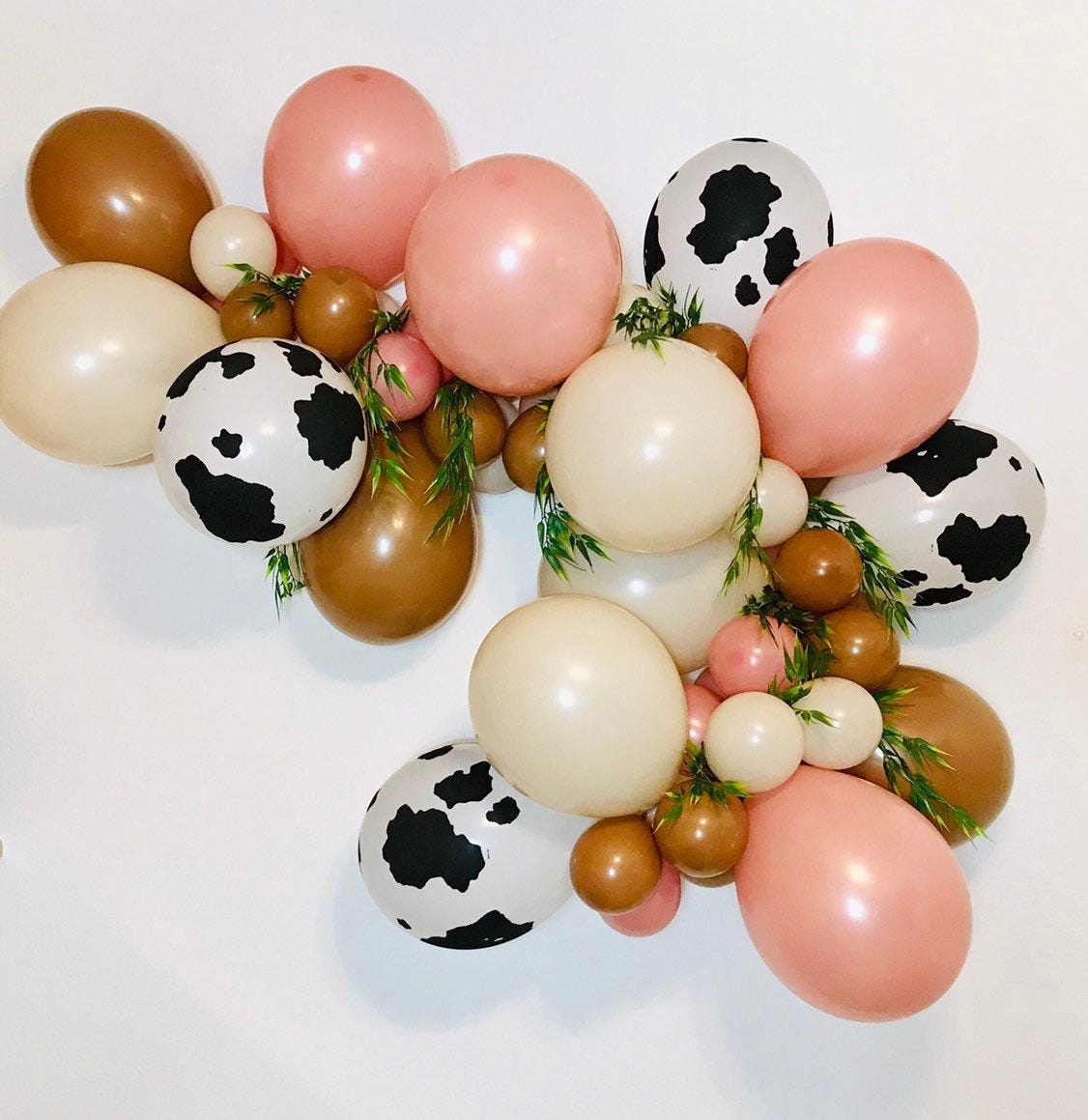 Cowgirl Balloon Garland Giddy Up Last Rodeo Cowgirl Party Etsy
