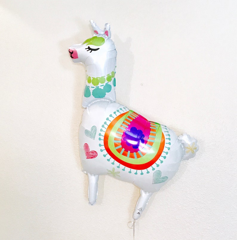 fiesta Llama Balloons Llama Decoration Llama Party llama gifts Llama Birthday llama Llama love llama lover 41 inch Llama Balloon
