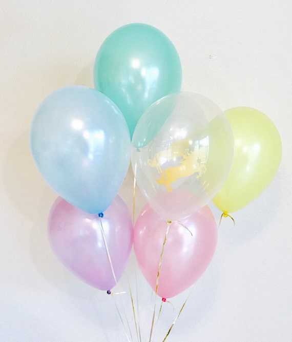 Unicorn Balloons, Unicorn Latex Balloon, Unicorn Birthday, Pastel Unicorn Balloon, Unicorn Party, Unicorn Mix, Unicorn Rainbow, Unicorns Il_570xn