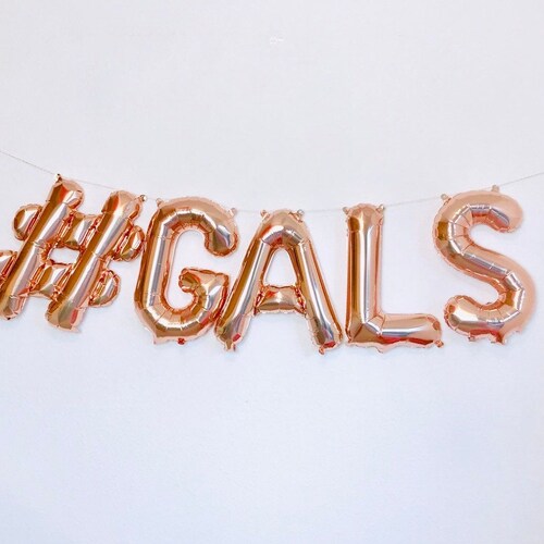 Pink Rose Gold Streamer Backdrop Birthday Garland Kit Etsy