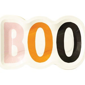 Boo Paper Plates, Pink Halloween Cute Halloween Decor, Spooky Cute, Two Spooky, Boo Day, Cute Ghost Decor, Girly Ghost Ghoul Gang Boo Crew