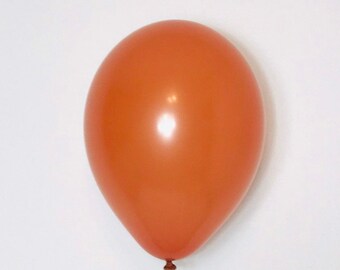 Burnt Orange Balloon, Rust Balloon, Boho Balloon, Rust Boho Balloon, Burnt Orange Decor, Orange Boho Balloon, Dark Orange Balloon, Rustic