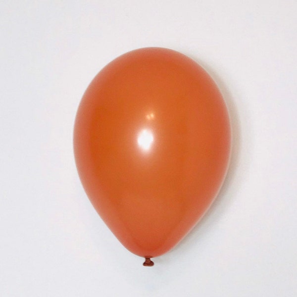 Burnt Orange Balloon, Rust Balloon, Boho Balloon, Rust Boho Balloon, Burnt Orange Decor, Orange Boho Balloon, Dark Orange Balloon, Rustic