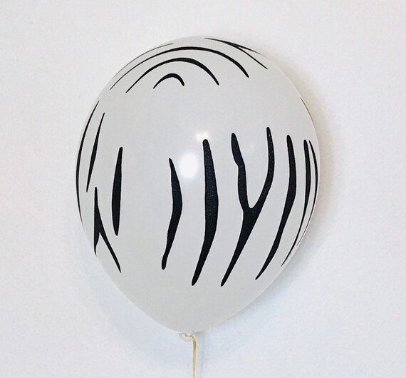 Zebra Print Latex, Zebra Print Balloon, Animal Print Balloon Wild One, Go Wild, Jungle Party, Safari Party, Zebra Bachelorette, Pink Zebra Il_570xn