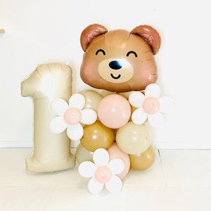 Teddy Bear Balloon Tower, Teddy Bear Balloon, Teddy Bear Birthday, Teddy Bear Picnic, Teddy Bear party, Teddy Bear Tea party, Teddy Bear