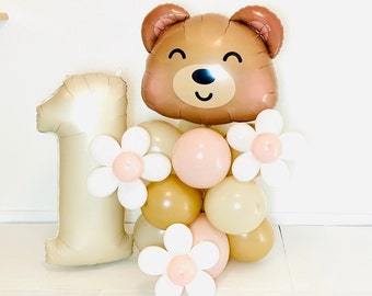 Teddy Bear Balloon Tower, Teddy Bear Balloon, Teddy Bear Birthday, Teddy Bear Picnic, Teddy Bear party, Teddy Bear Tea party, Teddy Bear