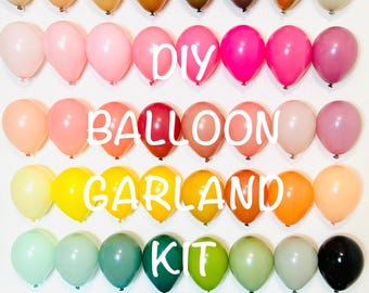 Custom Colors Garland Pick your Own Colors DIY Balloon Garland Custom Balloon Garland Quality Latex Customized Balloon Garland Custom Colors