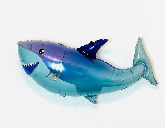 Shark Balloon, Shark Party, Under the Sea, Fintastic, Jawsome