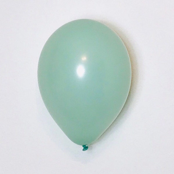 Soft Mint Green Balloon, Boho Mint, Muted Mint Balloon, Tuft Tex Latex, Neutral Mint Balloon, Soft Mint Green Decor, Empowerment Balloon,