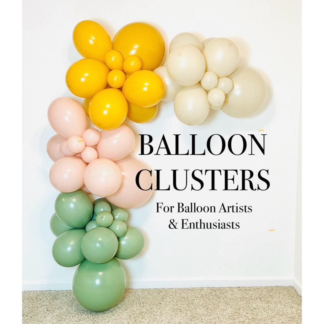 BALLOON CLUSTERS Balloon Garland Clusters Balloon Add On Clusters 