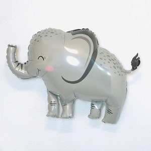 Elephant Balloon, Safari Animal Balloons, Safari Party, Two Wild Birthday, Elephant Baby Shower, Elephant Theme, Safari Birthday, Wild One