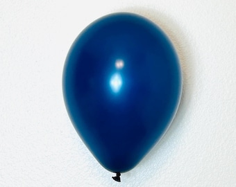 NAVY Latex Balloon Tuftex Navy Balloon Tuftex Latex Navy Wedding Navy Birthday Naval Party Nautical Party Navy Balloons Navy Birthday Party