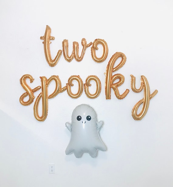 Two Spooky Balloons, Two Spooky Birthday, Two Spooky, Little Boo