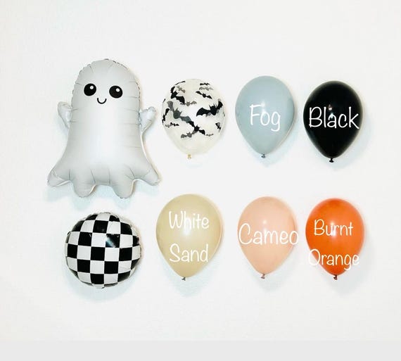 Spooky dude party Boy Halloween Balloons Spooky Vibes Two Spooky Spooky One Birthday Boo Day  Ghost Balloon Spooky Dude Birthday Spooky  one