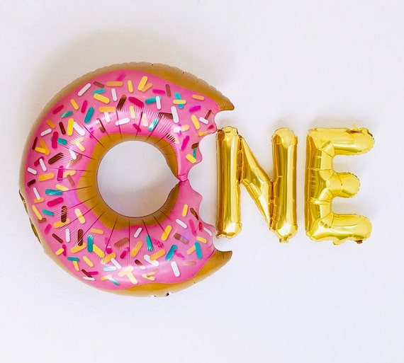 One is SWEET, Donuts, 1st Birthday, Donut First Birthday Party, One is Fun, One Balloons, One is Sweet Party, Donut Birthday, Donut Balloon Il_570xn