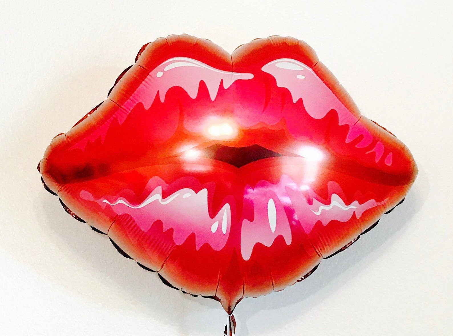 30 Inch Kissy Lips Balloon Red Lips Balloon Lips Balloons Etsy
