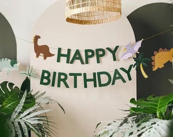 Dinosaur Birthday Banner Dinosaur Birthday Garland Three Rex Party Three Rex Birthday Dinosaur Party Dinosaur Birthday Dinosaur Banner 3 Rex