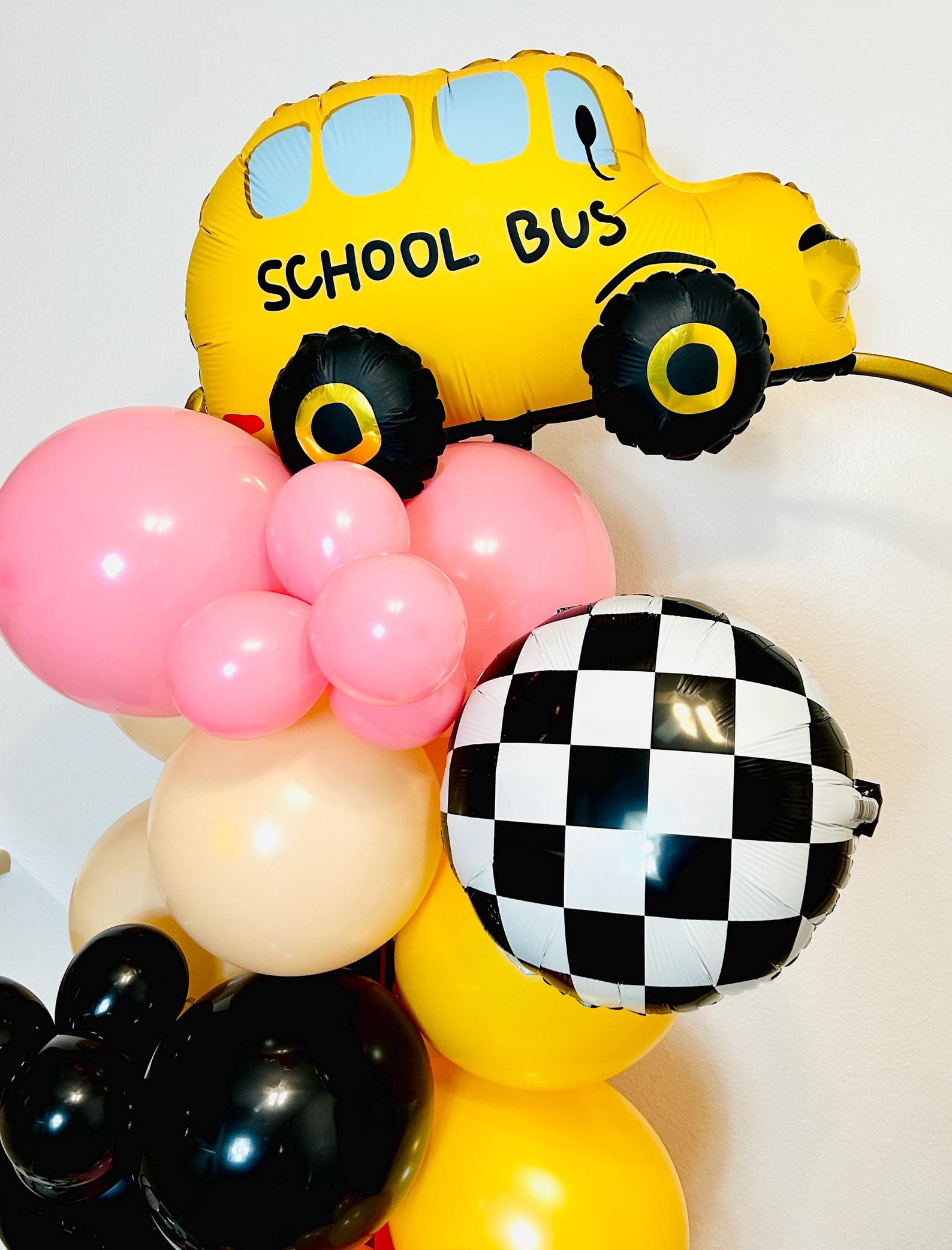 School Bus Balloon Air Fill School Bus Back to School Party School Bus ...
