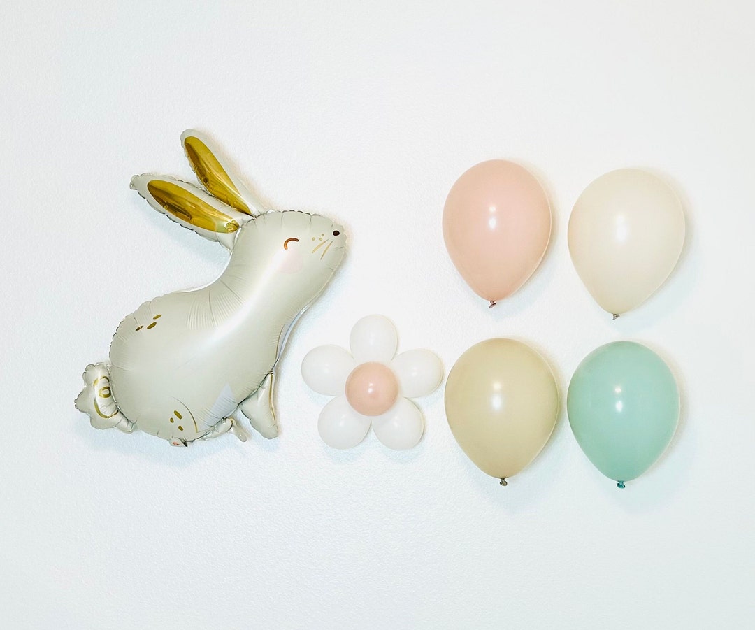 Bunny Balloon Some Bunny is One Some Bunny is Two Easter Balloon Easter ...