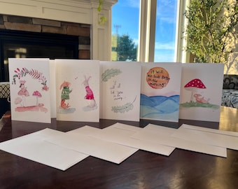 Assorted Notecard Set (5) - Honoring Mom Collection