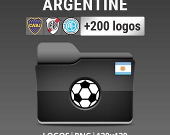 Argentina - Pack of 200 Argentinian football club logos - Primera División