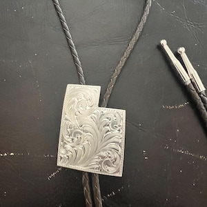 Utah sterling silver Bolo Tie