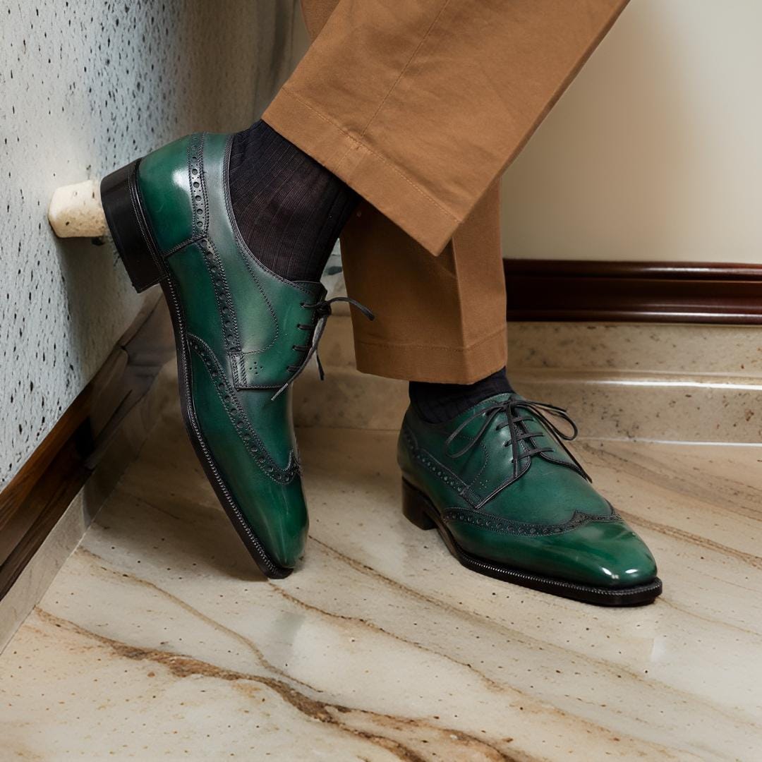Hunter Green Dress Shoes Mens - Etsy Hunter Green Dress Shoes Mens - Etsy