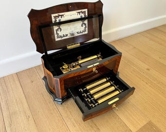 Reuge Dolce Vita Music Box – Interchangeable 72 Lames 15 Airs