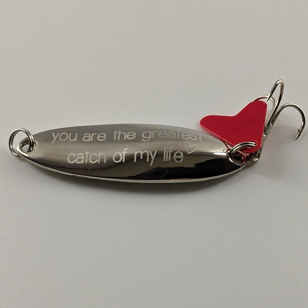 You Are the Greatest Catch of My Life Fishing Lure - Etsy