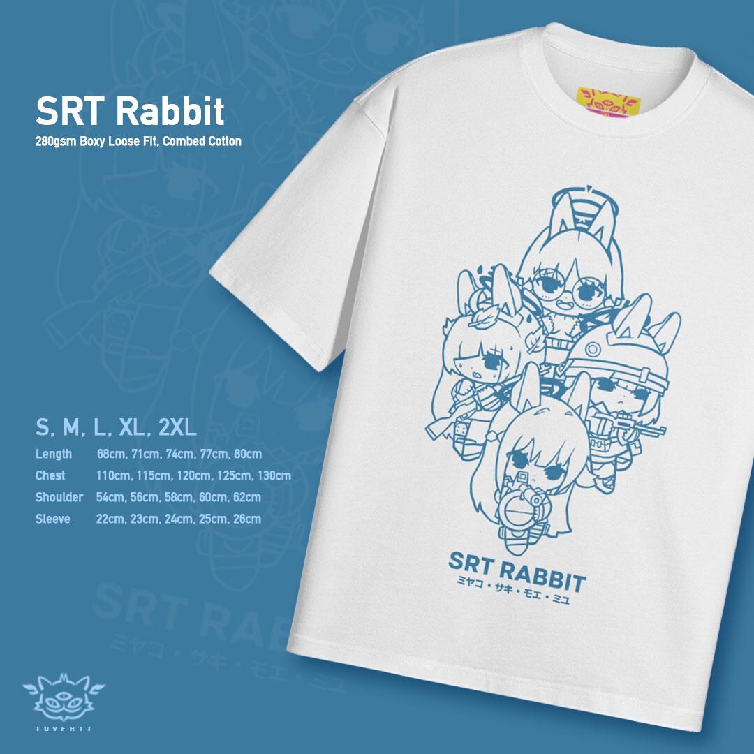 SRT RABBIT 280gsm Blue Archive Graphic Boxy Cotton T-shirt - Etsy