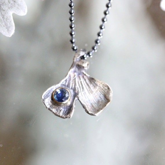 Custom Blue Sapphire Pendant