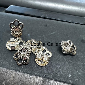 14K Solid Gold Earring Stabilizer Back, 14K Gold Earring Back Lifters, Gold Lifter for Large or Heavy Earrings - Made To Order image 4