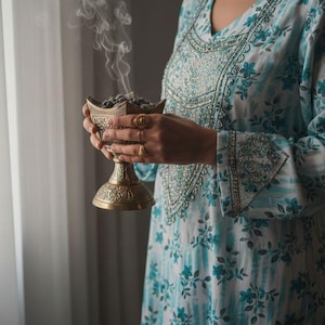 sachin and babi light blue dress an iconic look! dress by @tonywardcouture worn by @sirene.kwt 