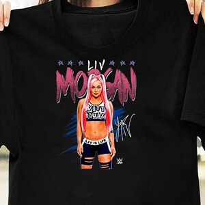 Custom WWE Liv Morgan Smackdown Women's Champion Hoodie