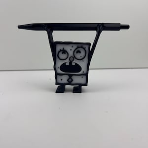 DoodleBob Pen Holder | Quirky Cartoon Desk Organizer | Unique Gift for Fans