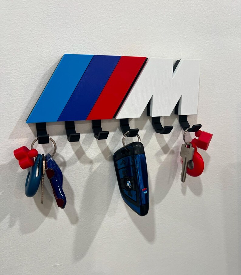 BMW M Power Inspired Wall Key Holder - Stylish and Durable Key ...
