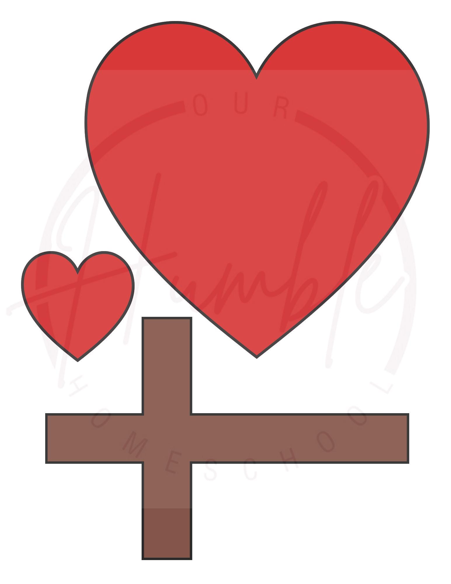 Jesus Loves Me to Pieces Craft for Kids | Christian Valentine's Day ...