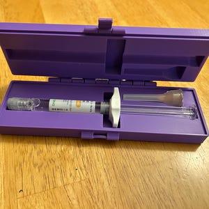 3mL Filled Syringe and Needle Travel Case