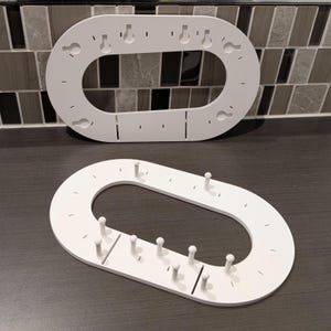 Roller Derby Track Key Holder