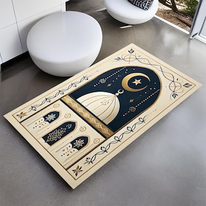Prayer Rug,Prayer Rug for Muslim,Turkish Prayer Rug,Personalized Prayer Rug,Prayer Mat,Modern Rug,Gift For Muslim,Janamaz,P238,islamic rug